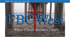 Desktop Screenshot of fbcwest.net